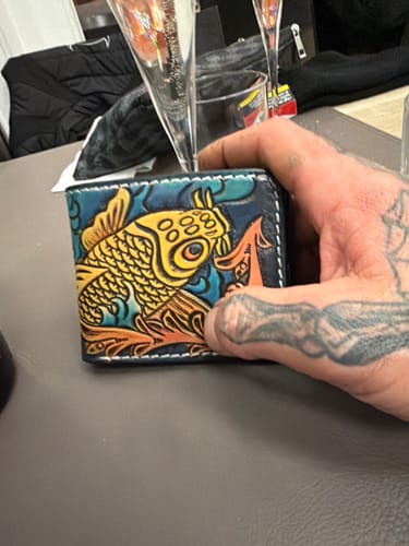 Customer photo review of Hundred Ghosts™ Wallet