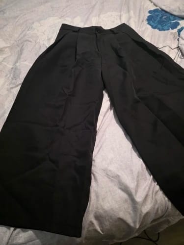Customer photo review of Wide leg pants for men "Tainai"