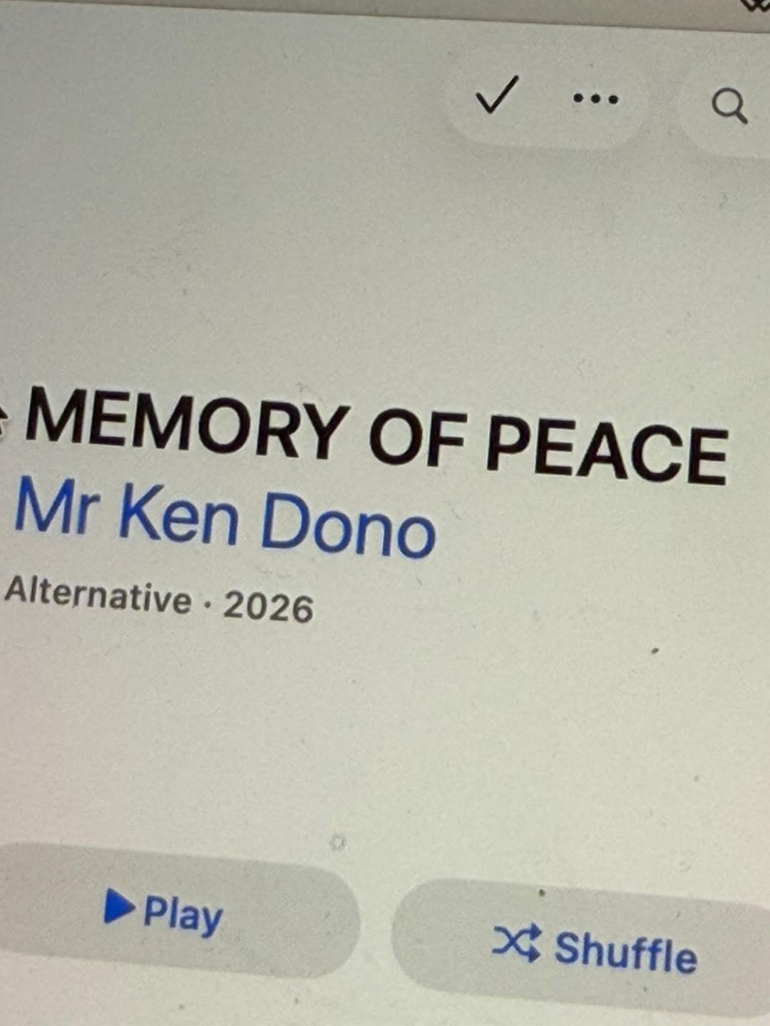Customer photo review of Memory of Peace
