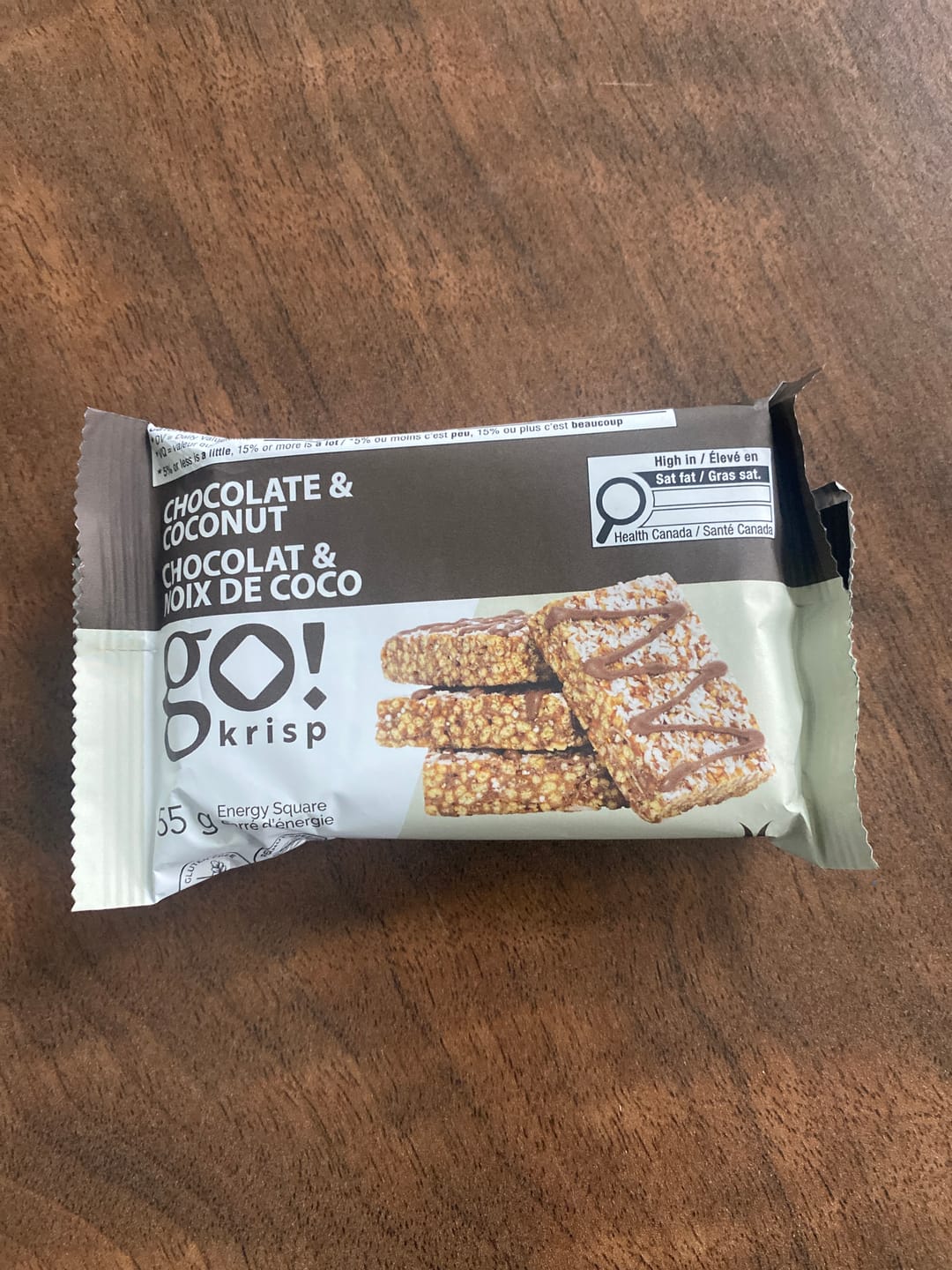 Customer photo review of Go Nutrition - Go Krisp - 55gr
