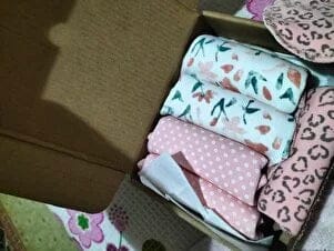 Customer photo review of Yıkanabilir Antibakteriyel Bambu Ped