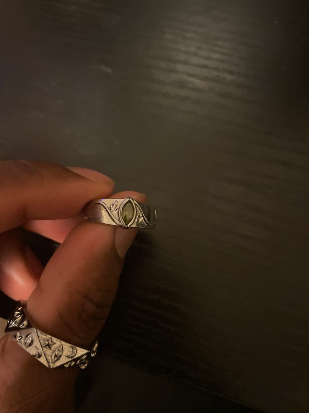 Customer photo review of BIRTHSTONE RINGS