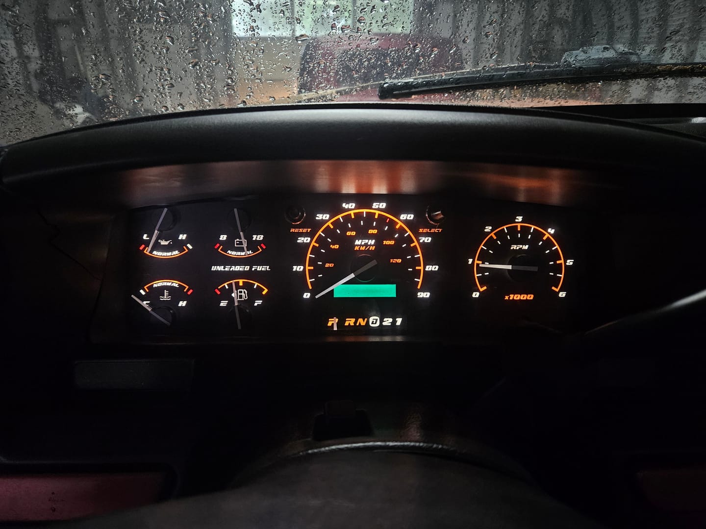 Customer photo review of Gas w/tach - Sport DashSkinz