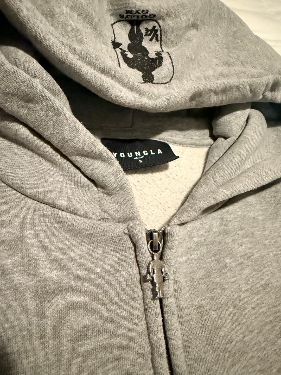 Customer photo review of 5162 - Golds Gym Throwback Zip-ups