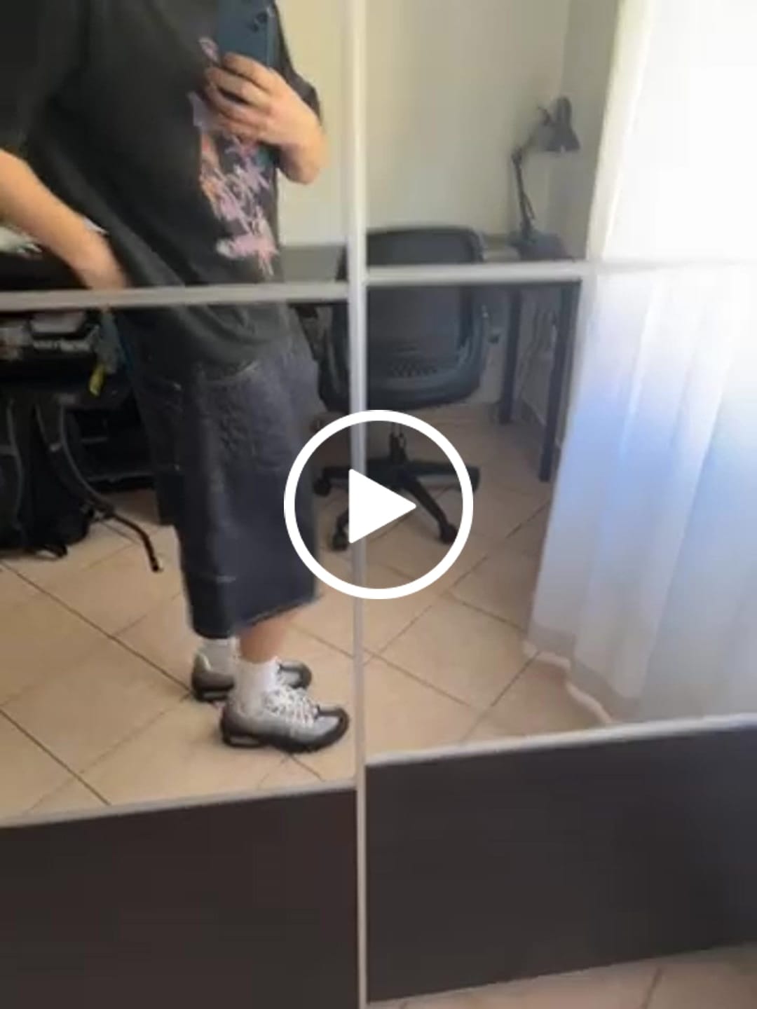 Customer video review of Raw Jorts Blue