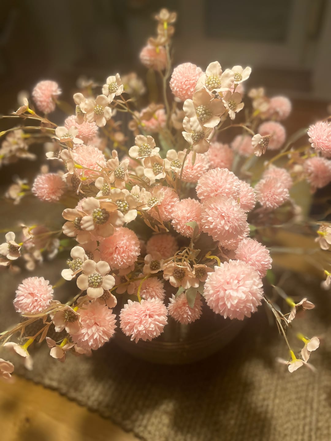 Customer photo review of Wax Arrangement - Roze