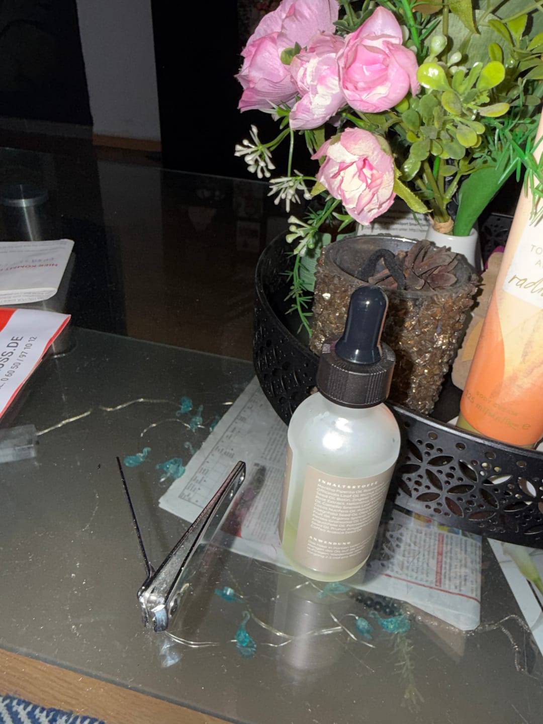 Customer photo review of Veganes Haaröl für schnelles Wachstum