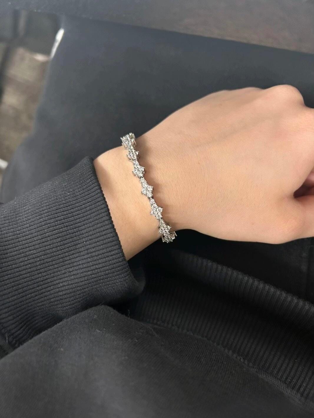 Customer photo review of Honeycomb Bracelets