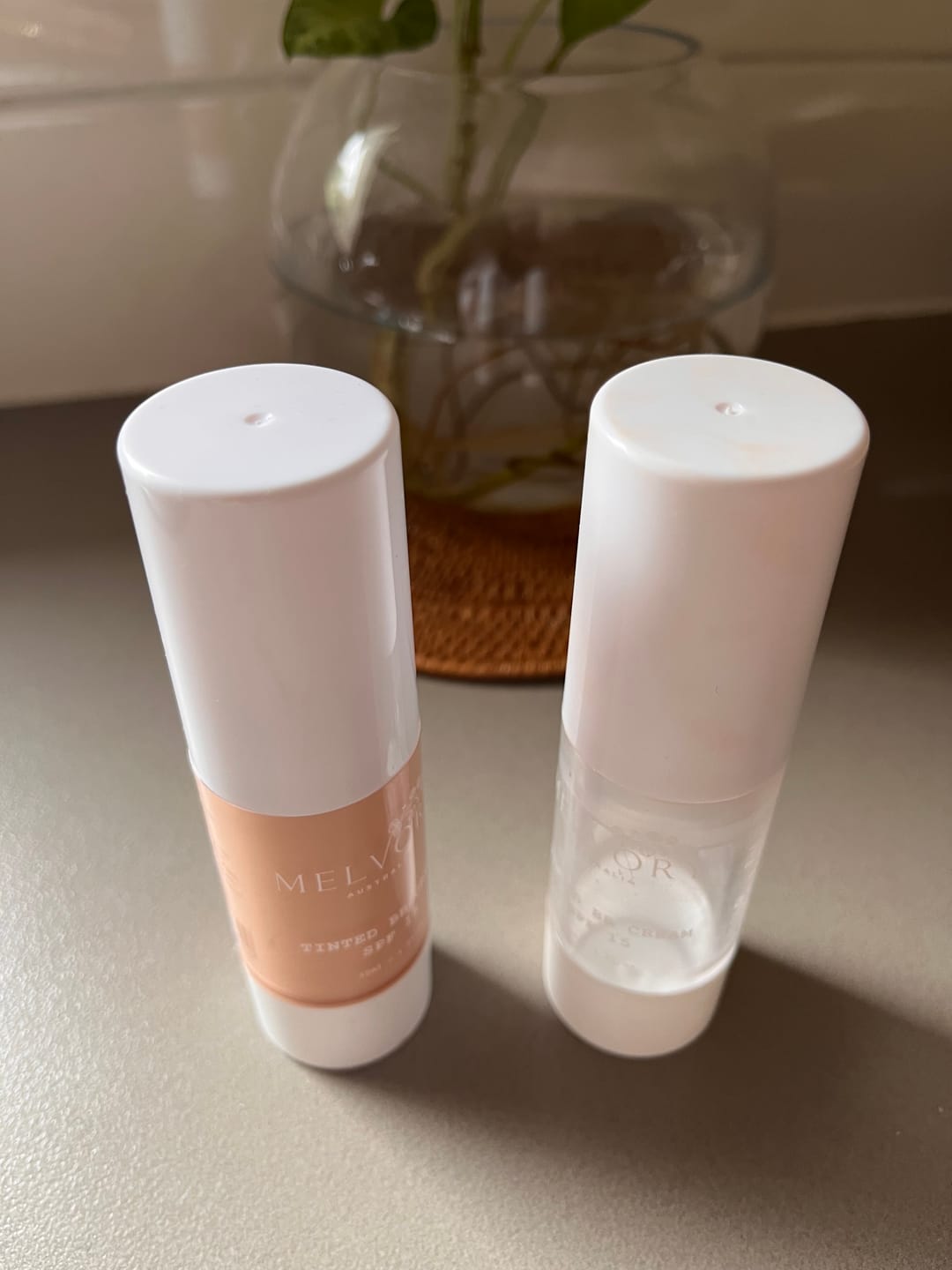 Customer photo review of NEW! Tinted BB Cream SPF 15