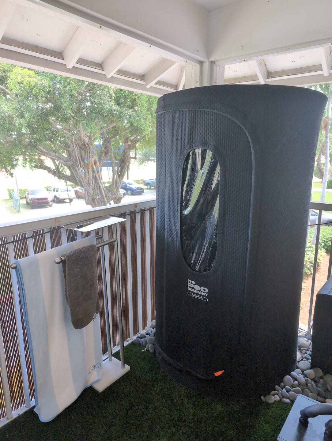 Customer photo review of The Sauna Pod 2.0
