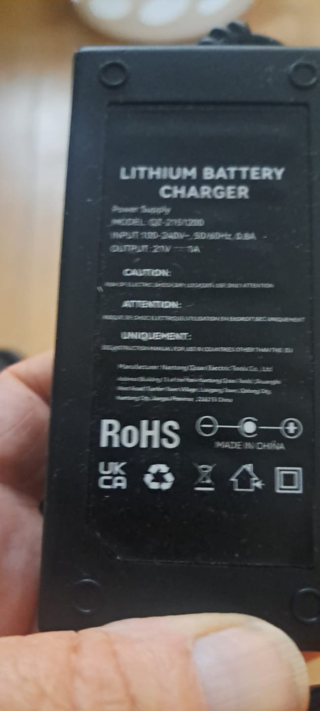 Customer photo review of YOFIDRA 12V/18V Batteries Charger for Power Tools Only Charger