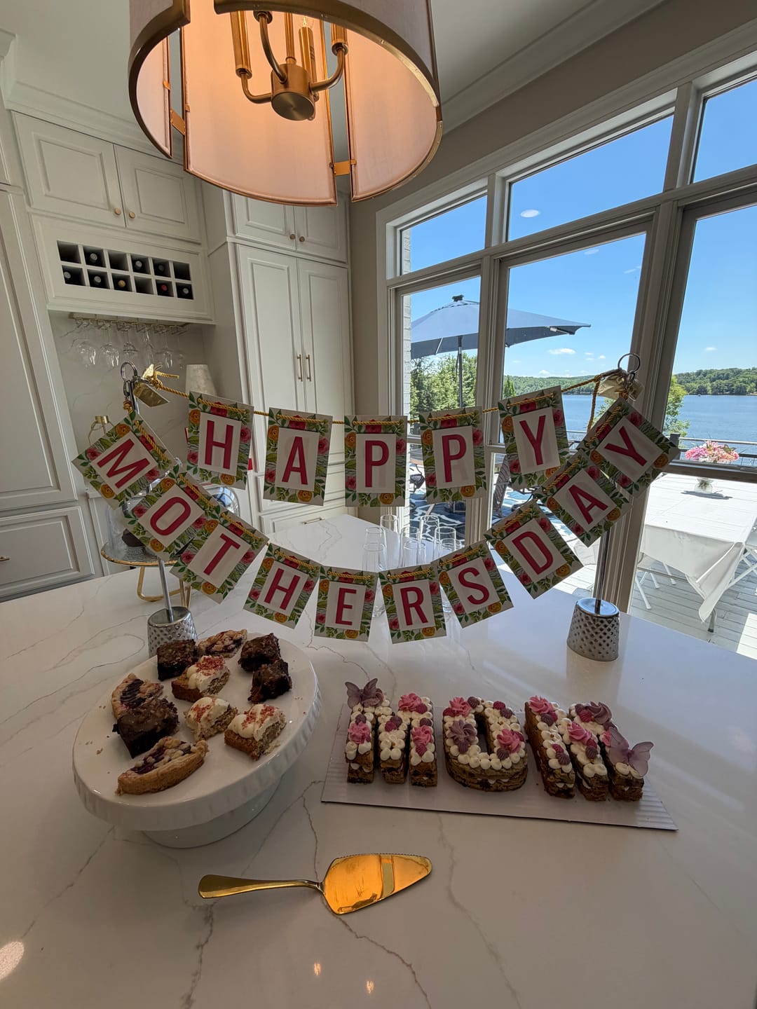 Customer photo review of Mothers Day Banner