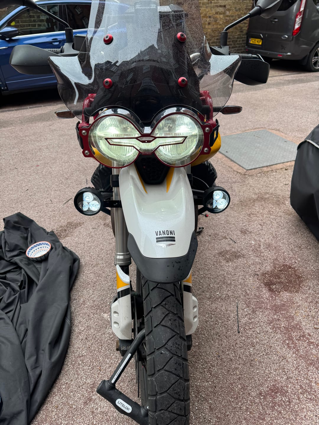 Customer photo review of Wiring Harness Kit for Driving Lights - Standard Powersports