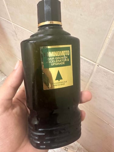 Customer photo review of Kaminomoto Hair Oil – Japanese Scalp Care