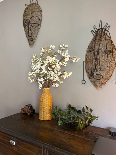 Customer photo review of Coquelicots - Blanc (10 tiges)