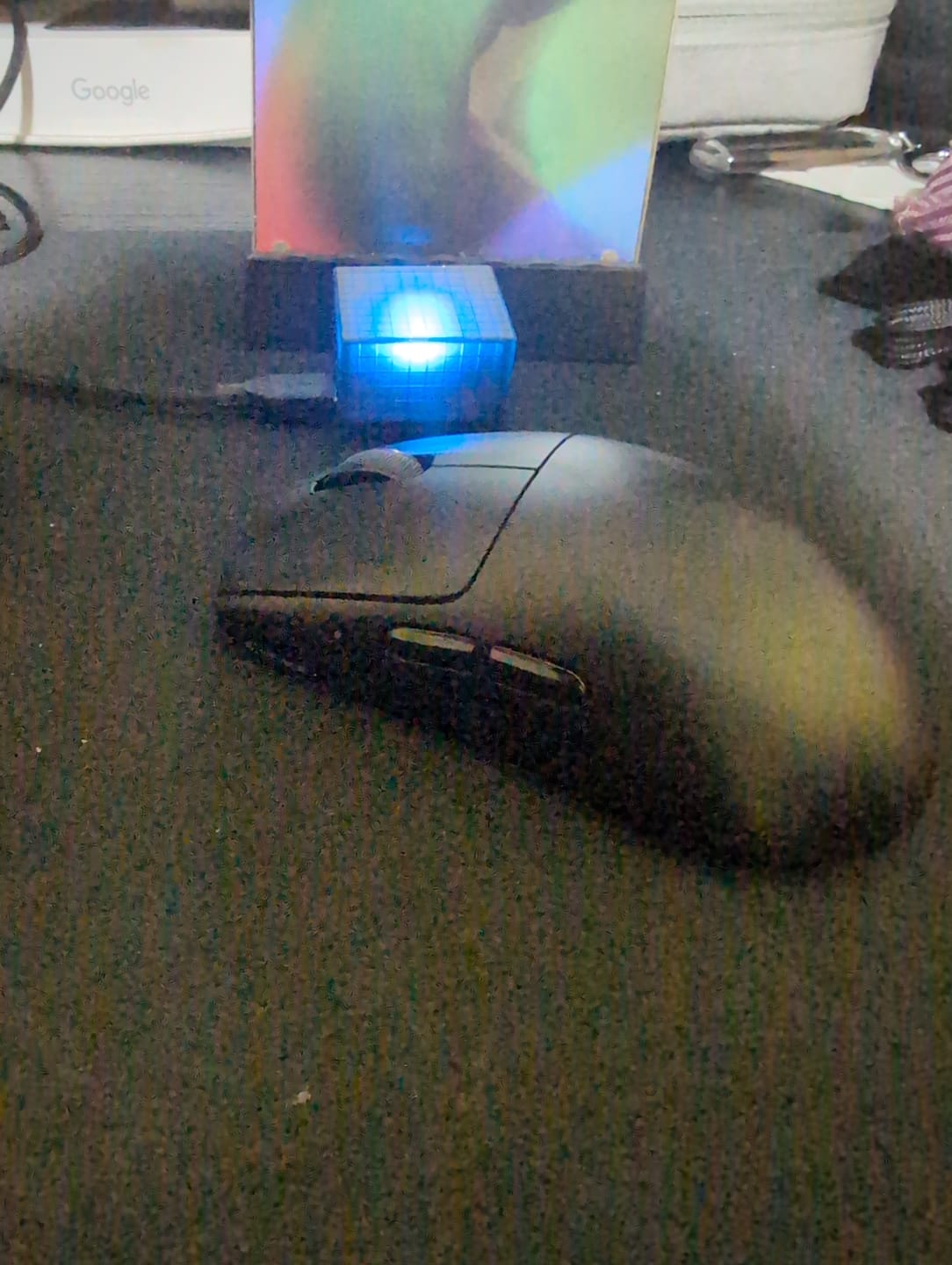 Customer photo review of Horus Lightweight 8k Polling Gaming Mouse