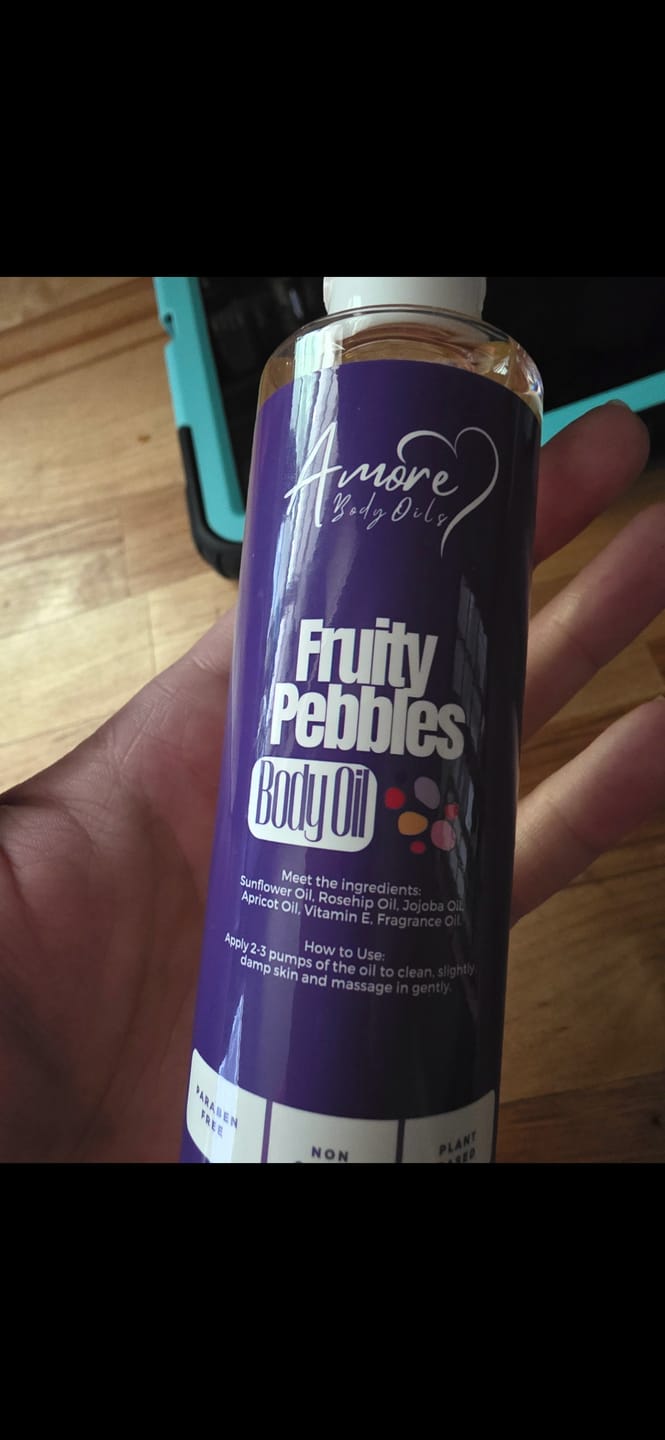 Customer photo review of Fruity Pebbles - Body Oil