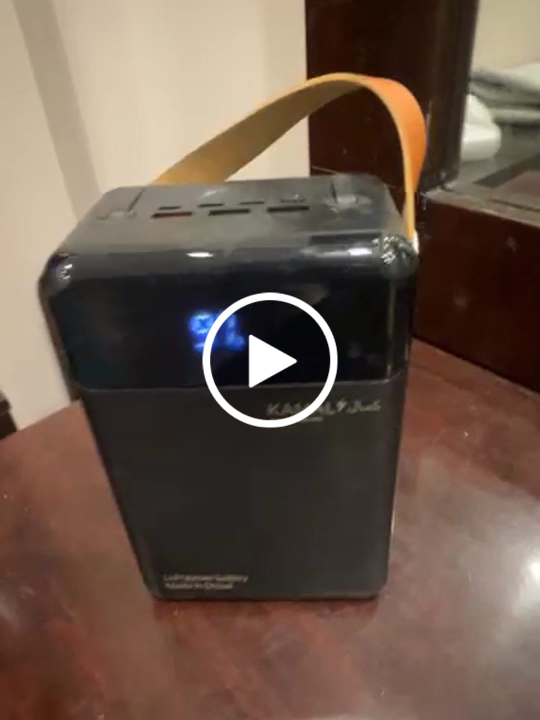 Customer video review of 160,000mAH 88W PD Fast Power Bank