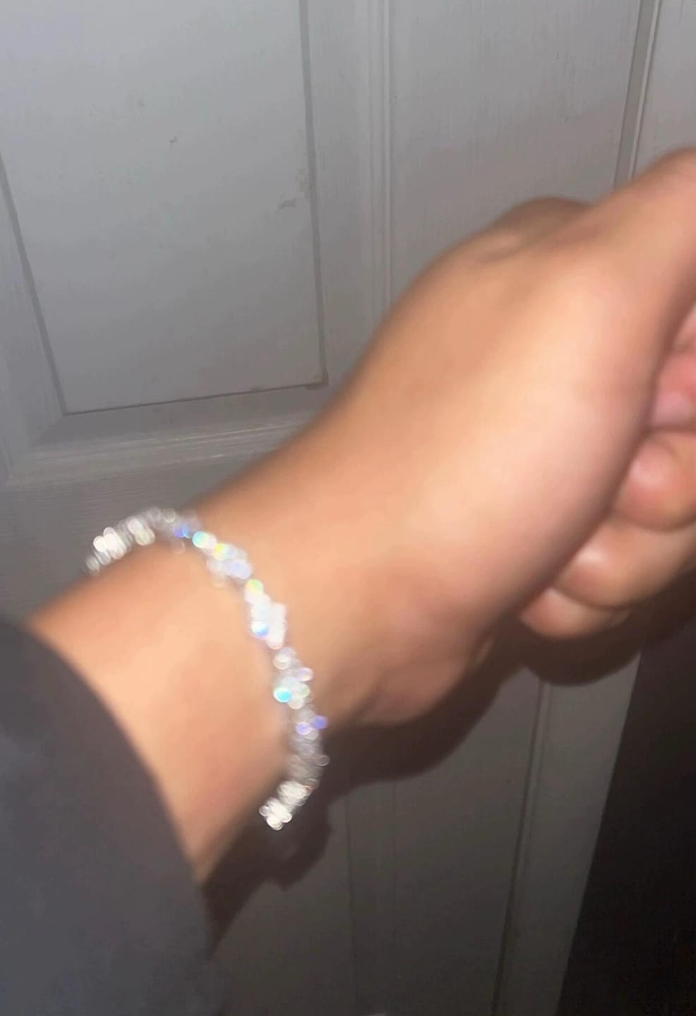 Customer photo review of Honeycomb Bracelets