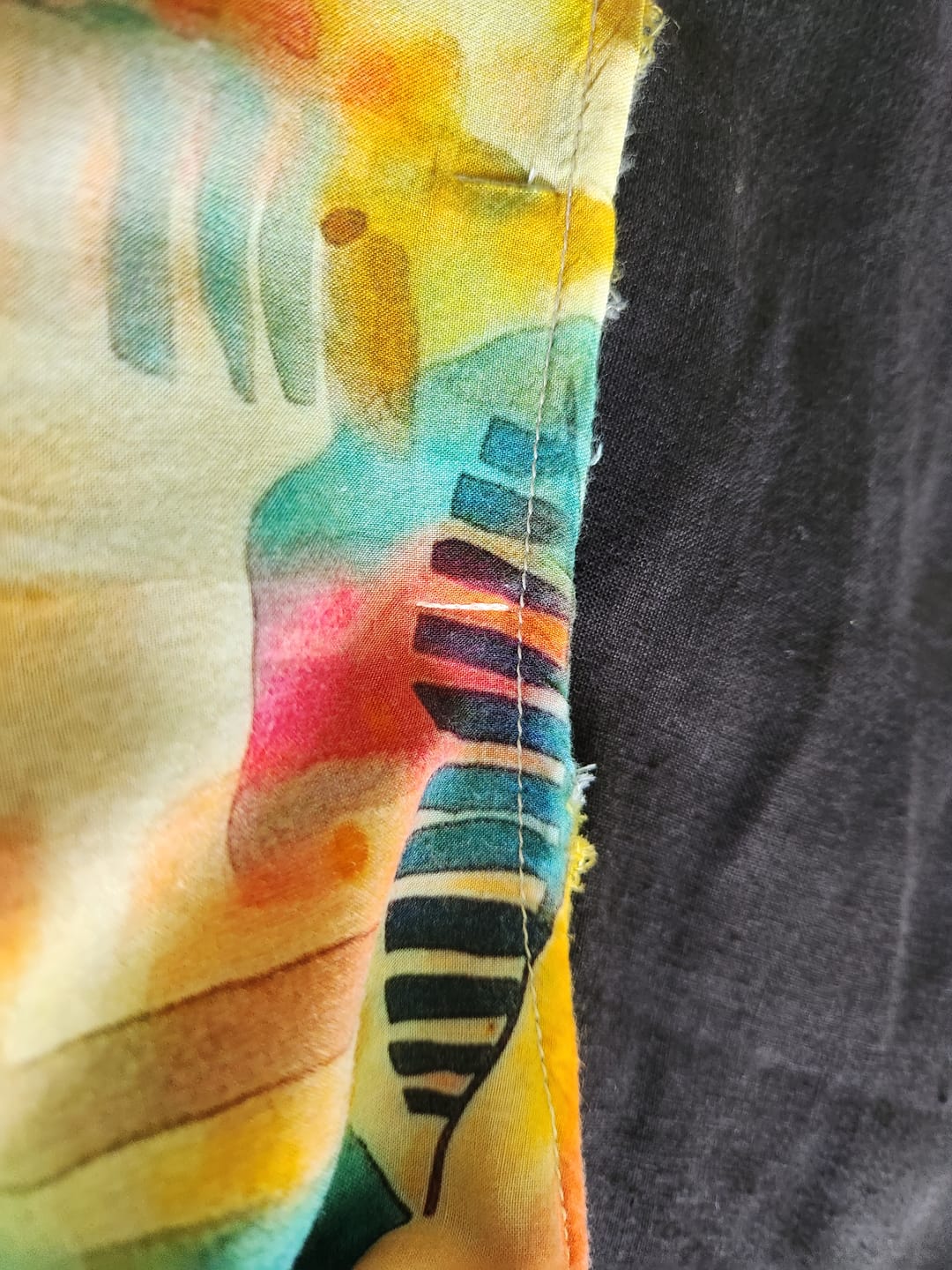 Customer photo review of V-Neck T-Shirt (Tropicana)
