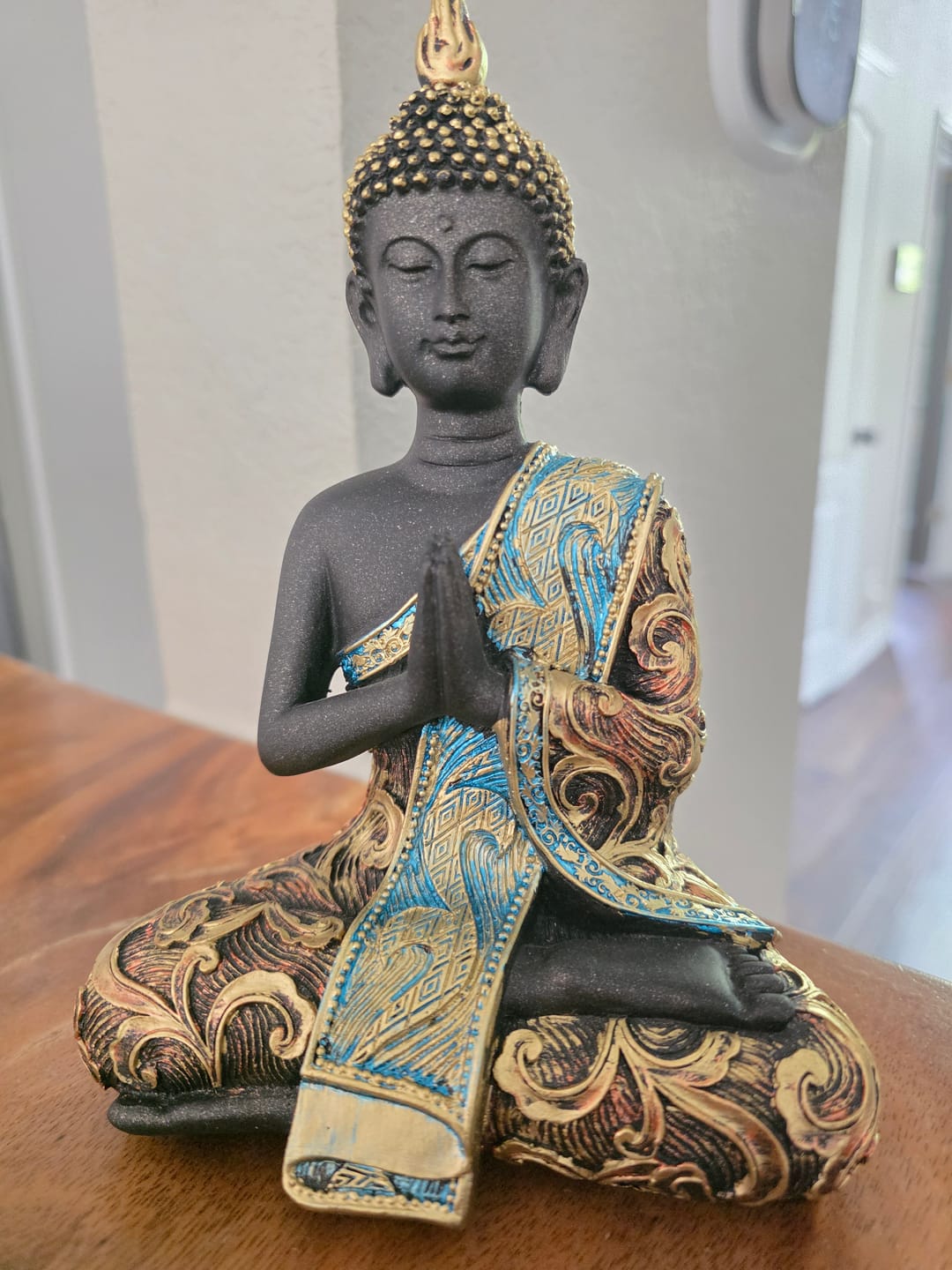 Customer photo review of Serenity Thai Buddha Decorative Statue