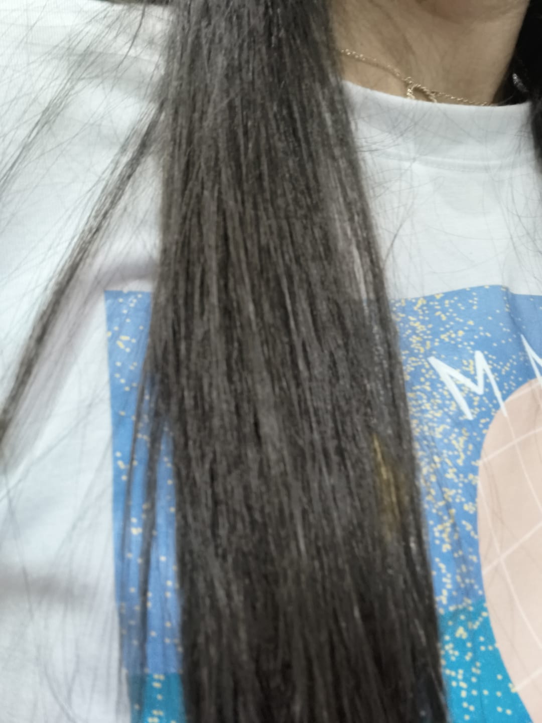 Customer photo review of At-home keratin treatment