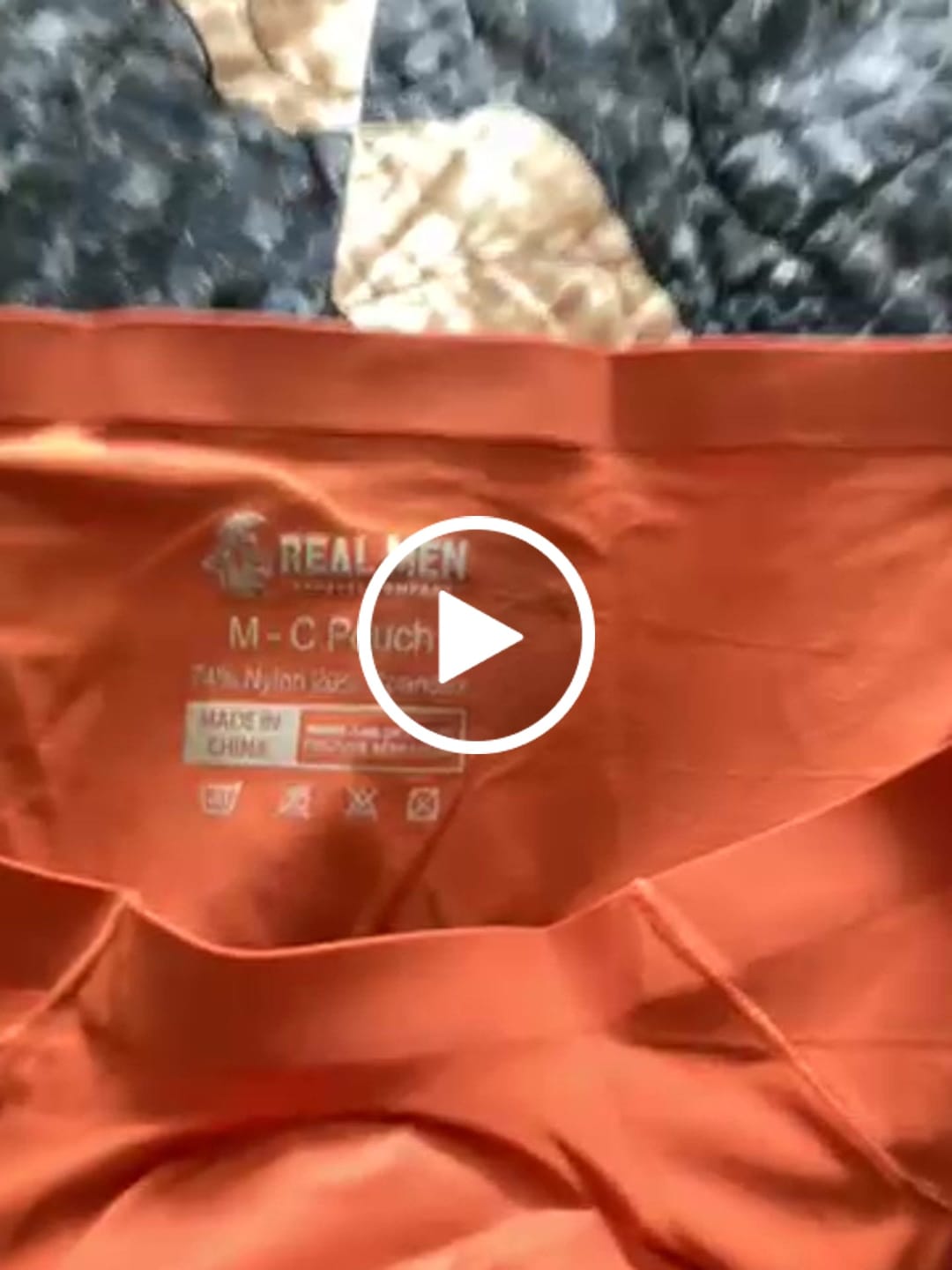 Customer video review of Seamless Brushed Nylon 0in Briefs No Fly 3pk Black/Night Fall/Red Stone