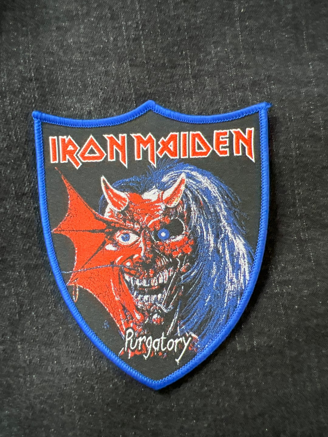 Customer photo review of Iron Maiden - Purgatory - Patch
