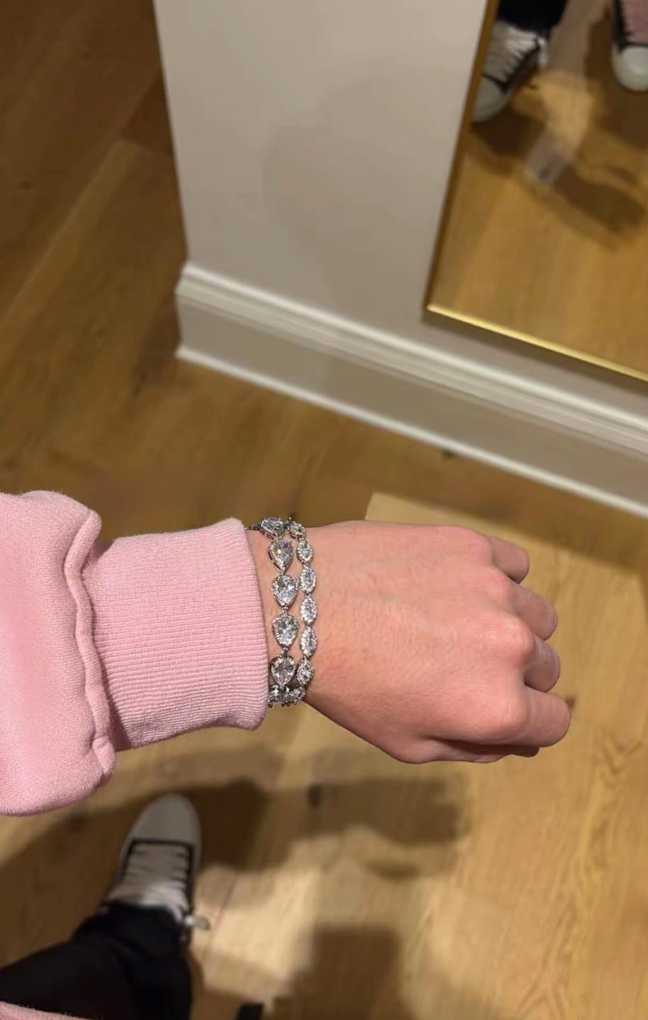 Customer photo review of Angel Eyes Bracelets