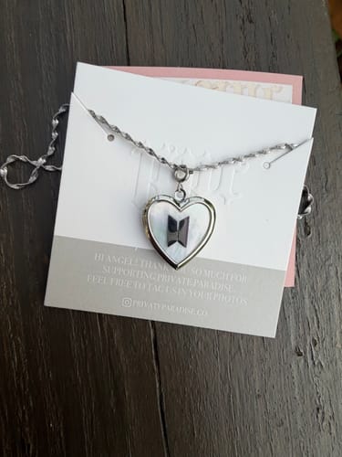 Customer photo review of BTS Sweetheart Locket [PRE-ORDER]