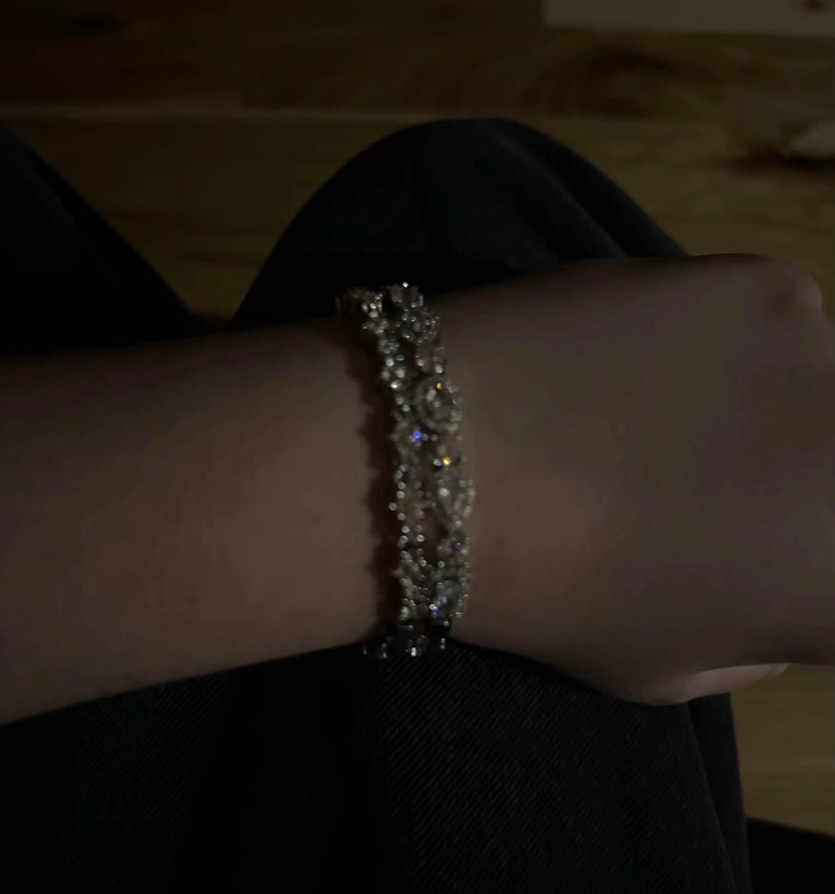 Customer photo review of Honeycomb Bracelets