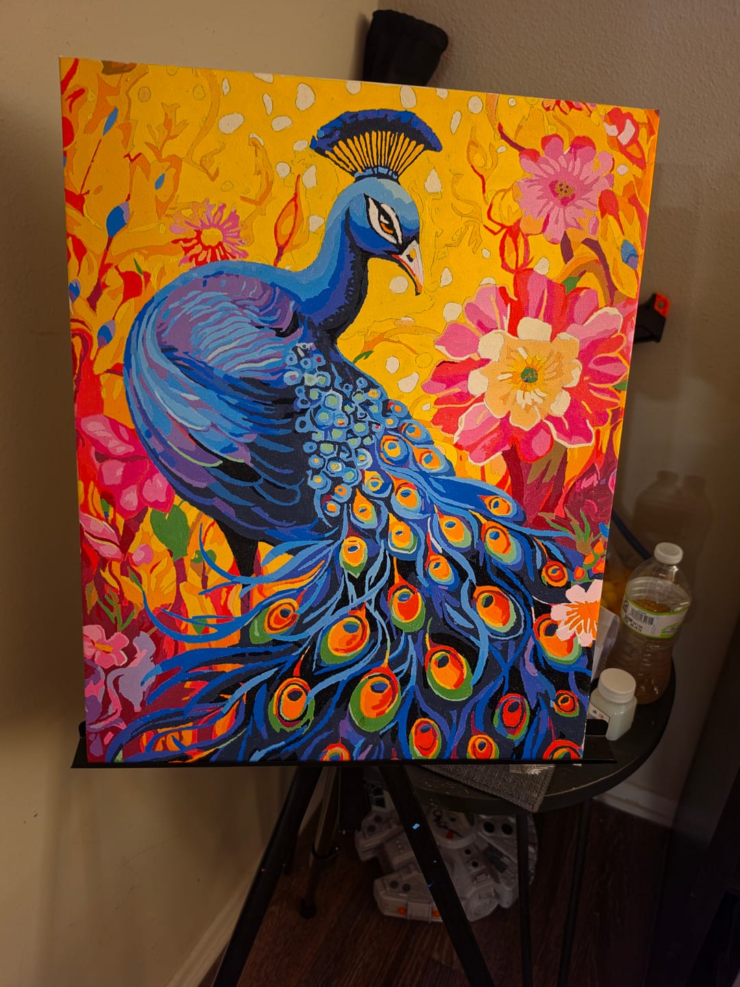 Customer photo review of Peacock's Floral Glory