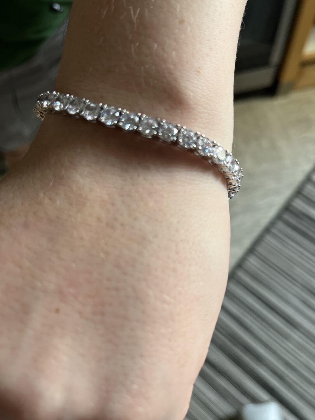Customer photo review of Tennis Bracelets