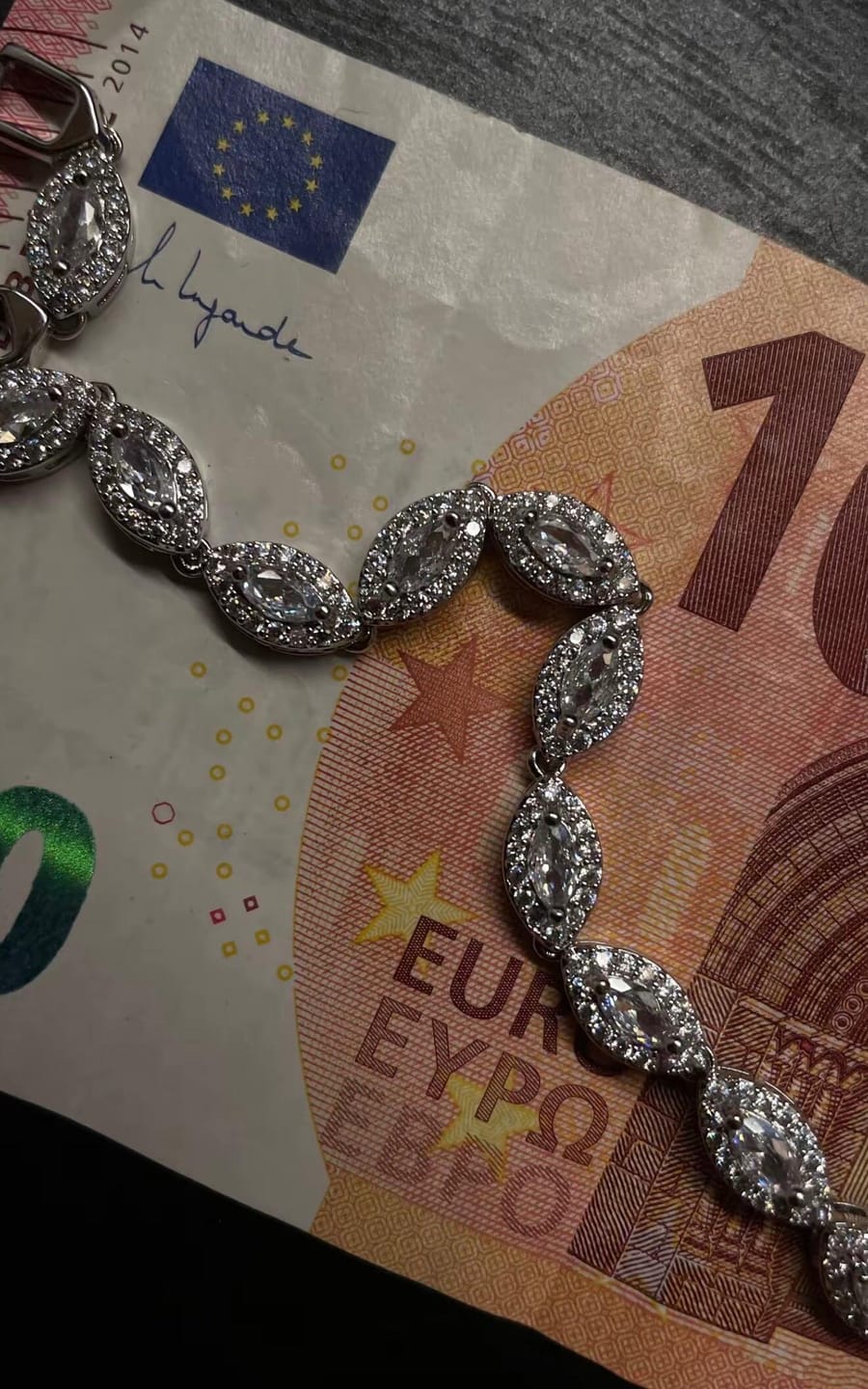 Customer photo review of Angel Eyes Bracelets