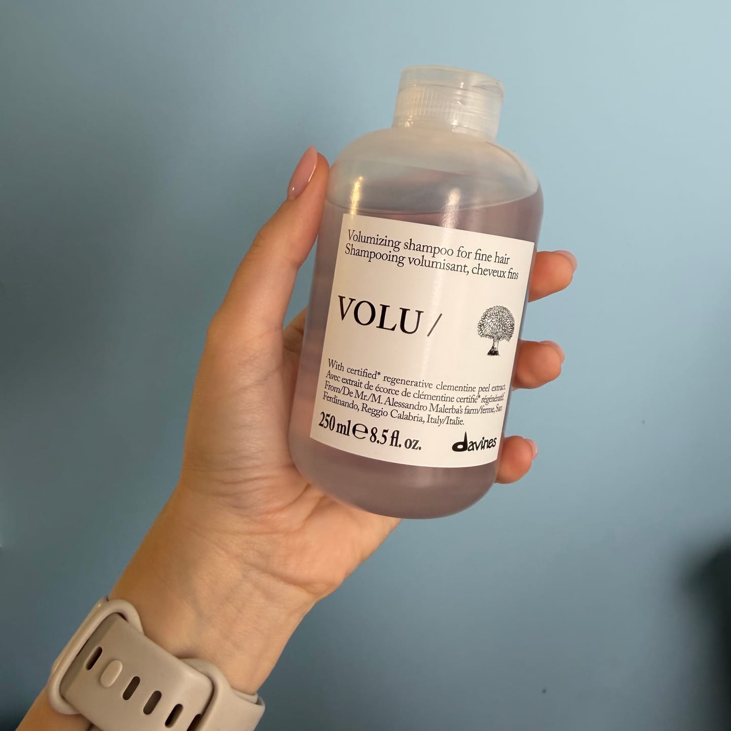 Customer photo review of VOLU Shampoo