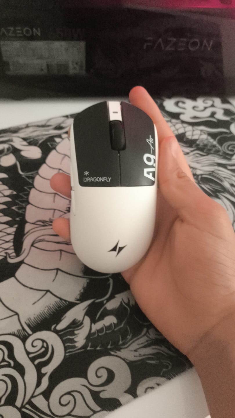Customer photo review of ATK Dragonfly A9 Air Series Wireless Mouse
