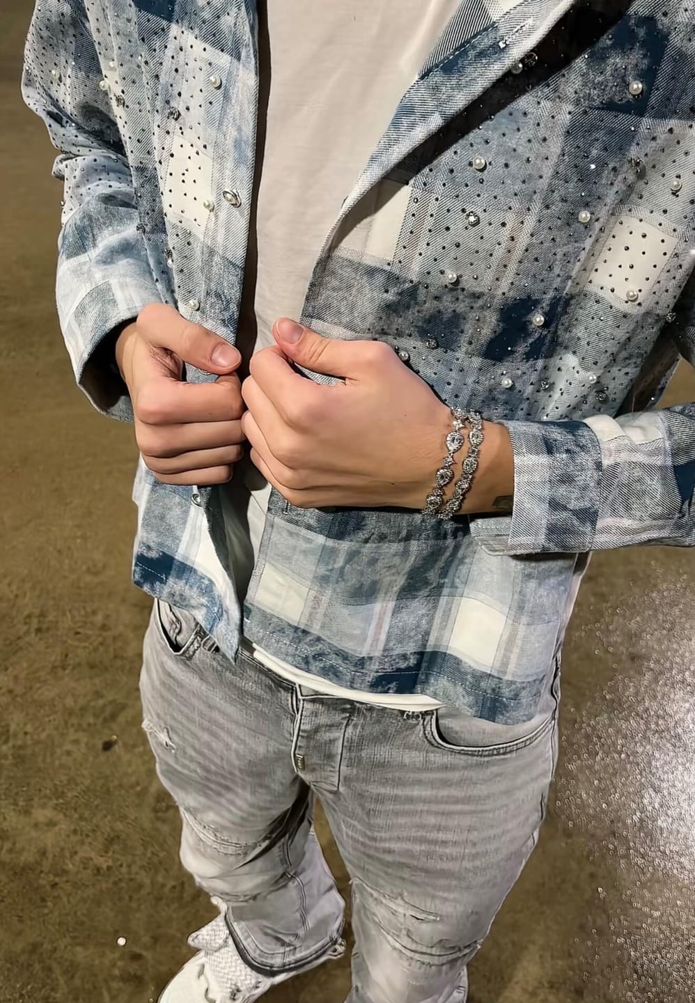Customer photo review of Multi-Stone Bracelets
