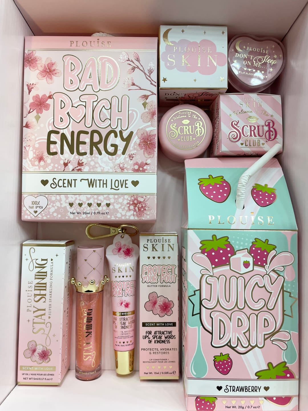 Customer photo review of Juicy Drip Lip Care Duo