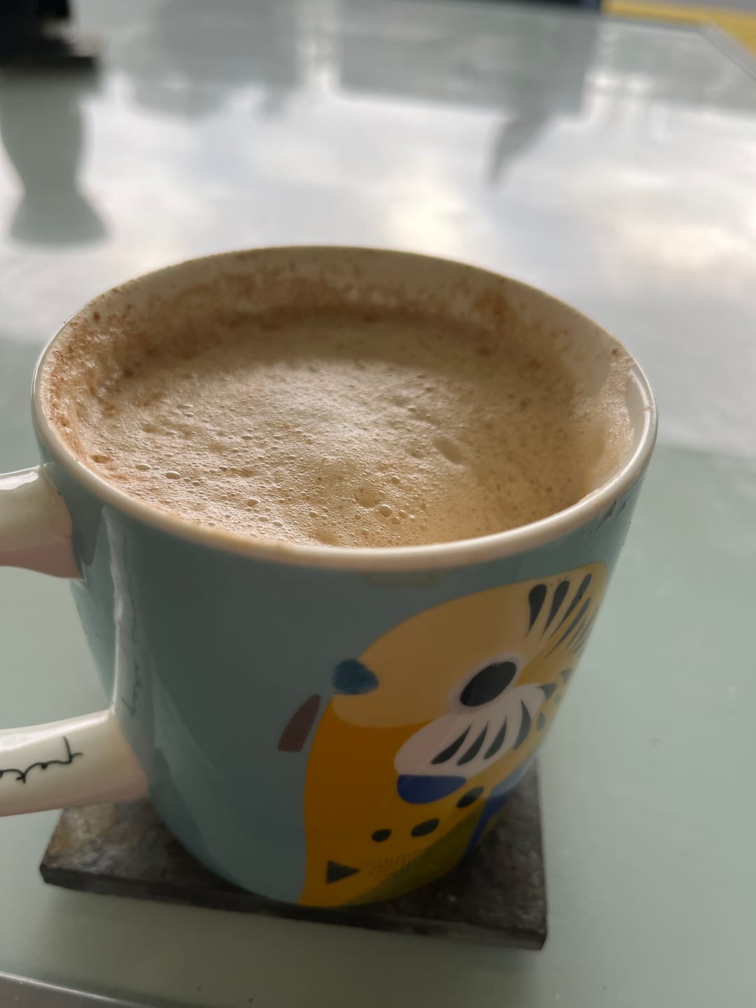 Customer photo review of Cinnamon Coffee Syrup