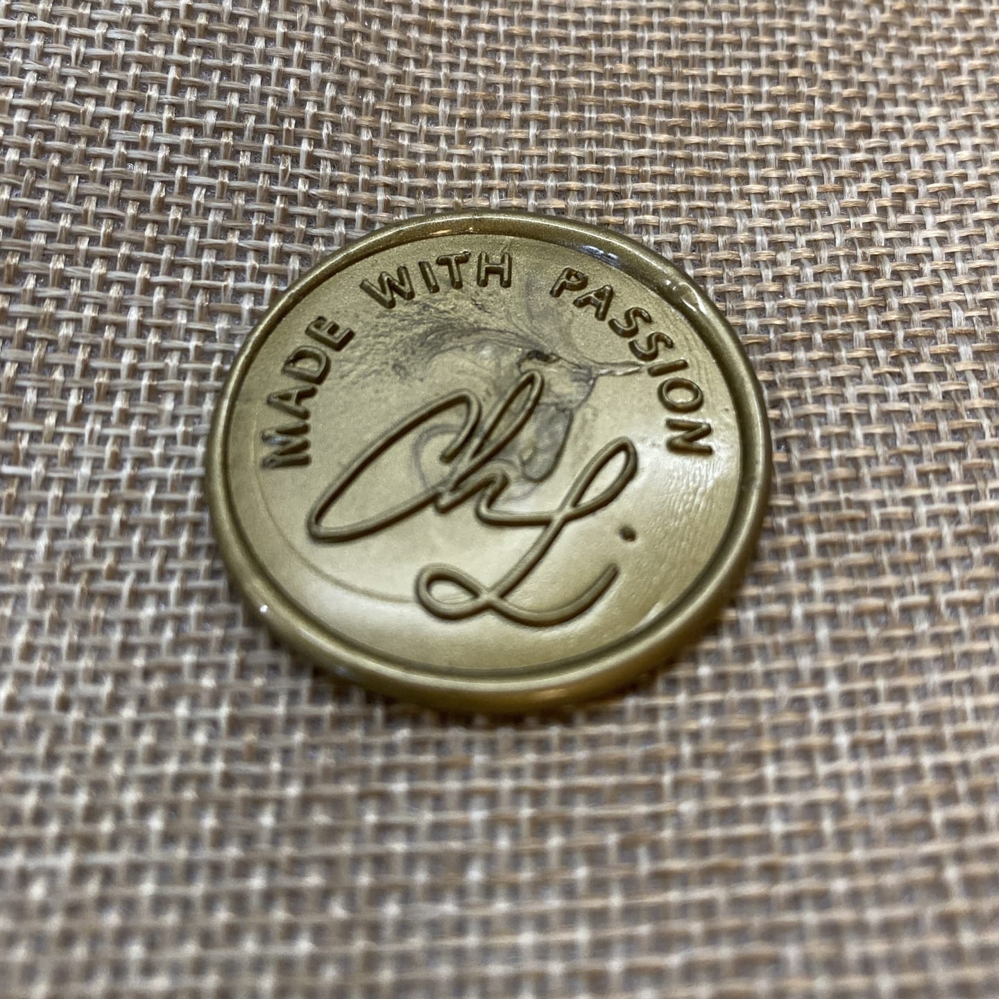 Customer photo review of Siegelstempel mit eigenem Logo