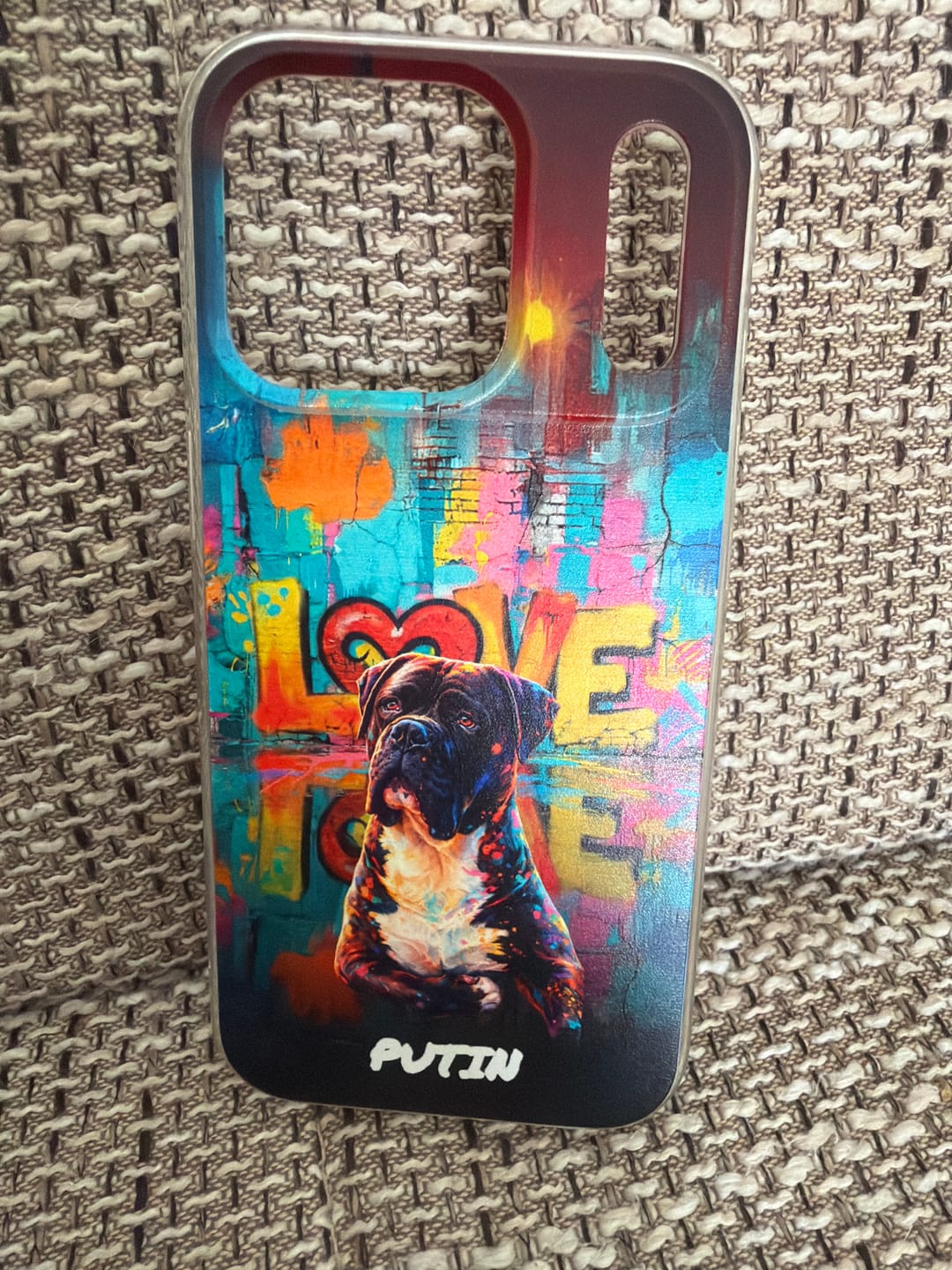Customer photo review of Personalisierte Handyhülle - Streetart