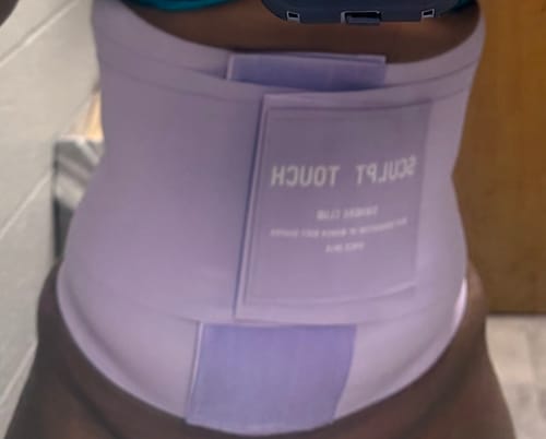 Customer photo review of Hourglass Girdle