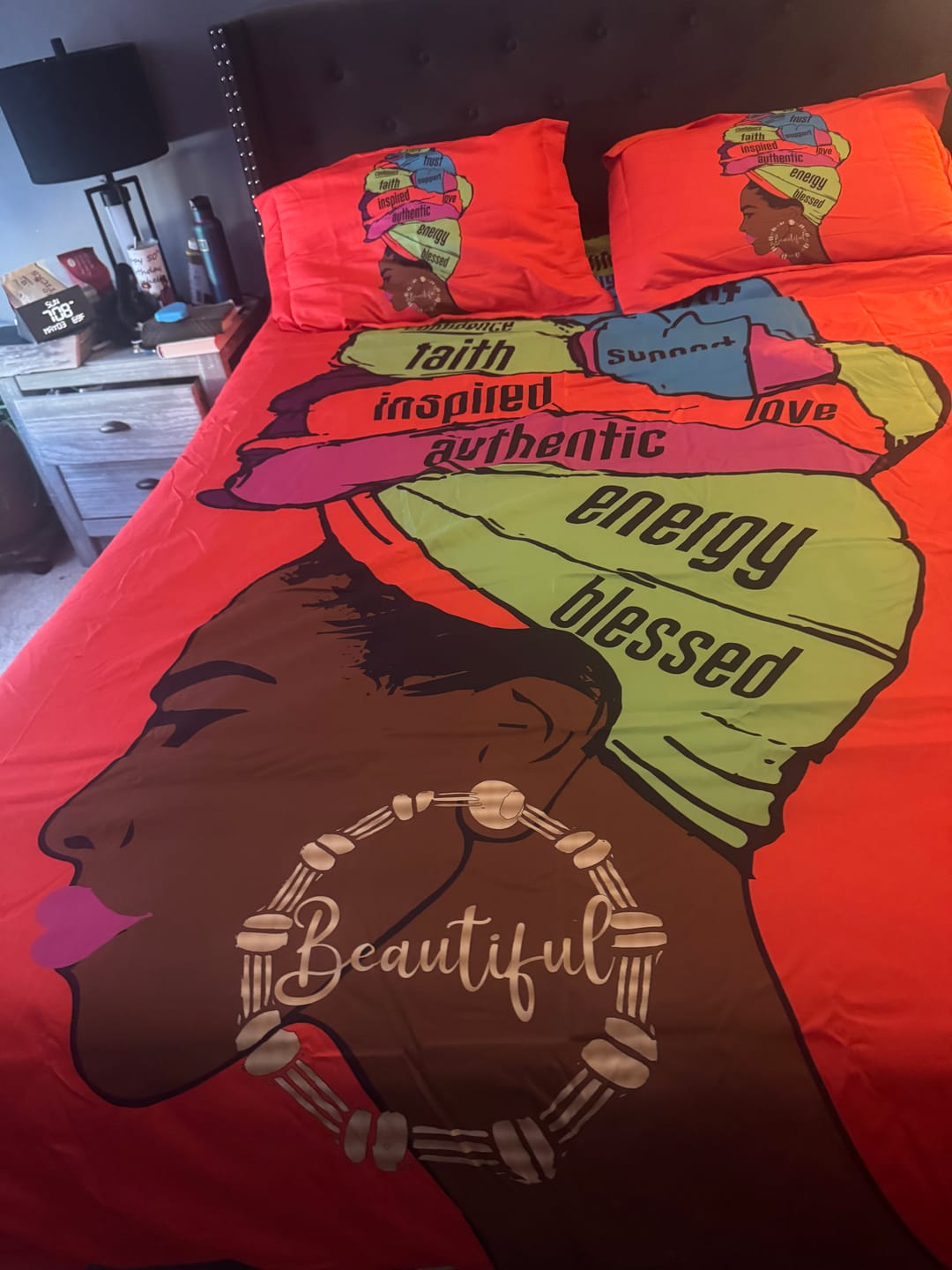 Customer photo review of Harmony Duvet Cover & Pillow Sham Set