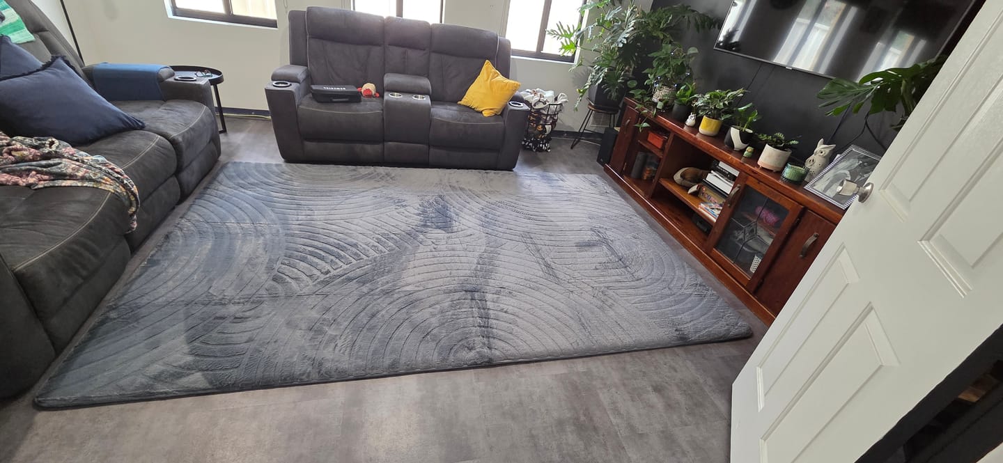 Customer photo review of Designer Relax Mat - 35mm Thick Foam Base
