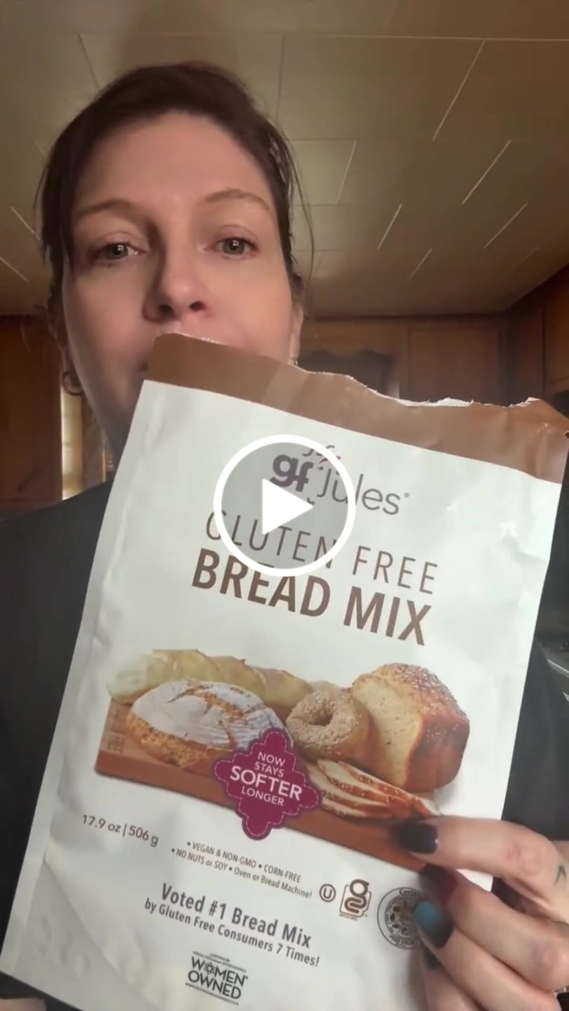 Customer video review of gfJules Gluten Free Bread Mix