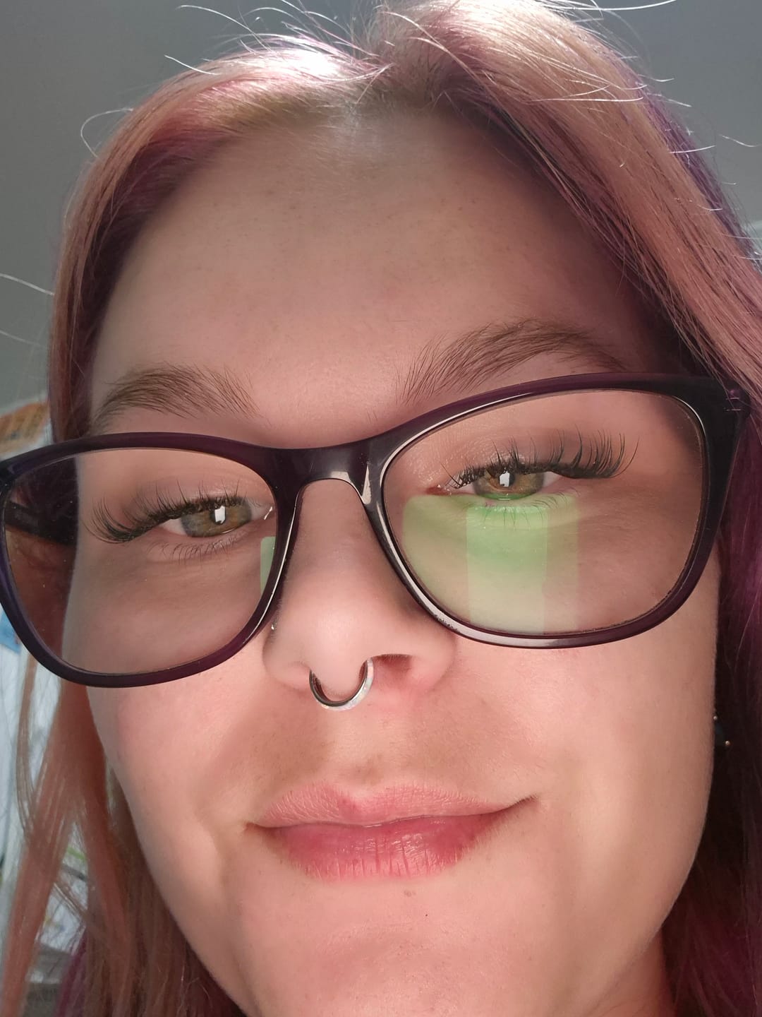 Customer photo review of Lash Bond & Seal - 10ml