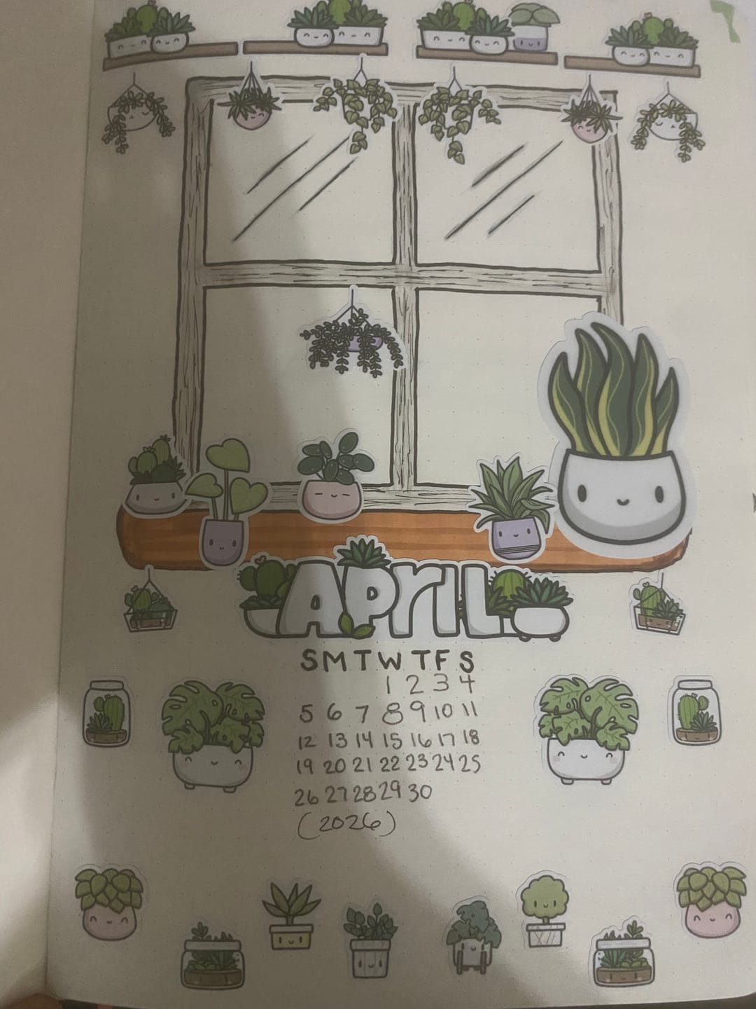Customer photo review of Cozy Plants Planner Kit (Set of 6)
