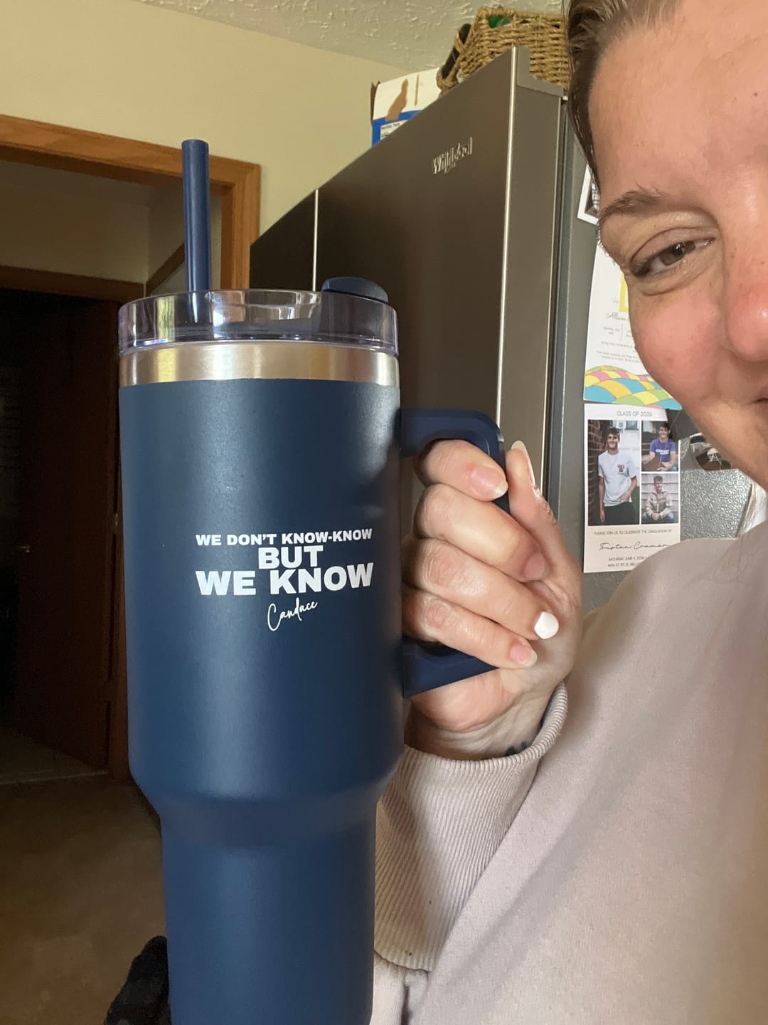 Customer photo review of WE KNOW STANDACE CUP
