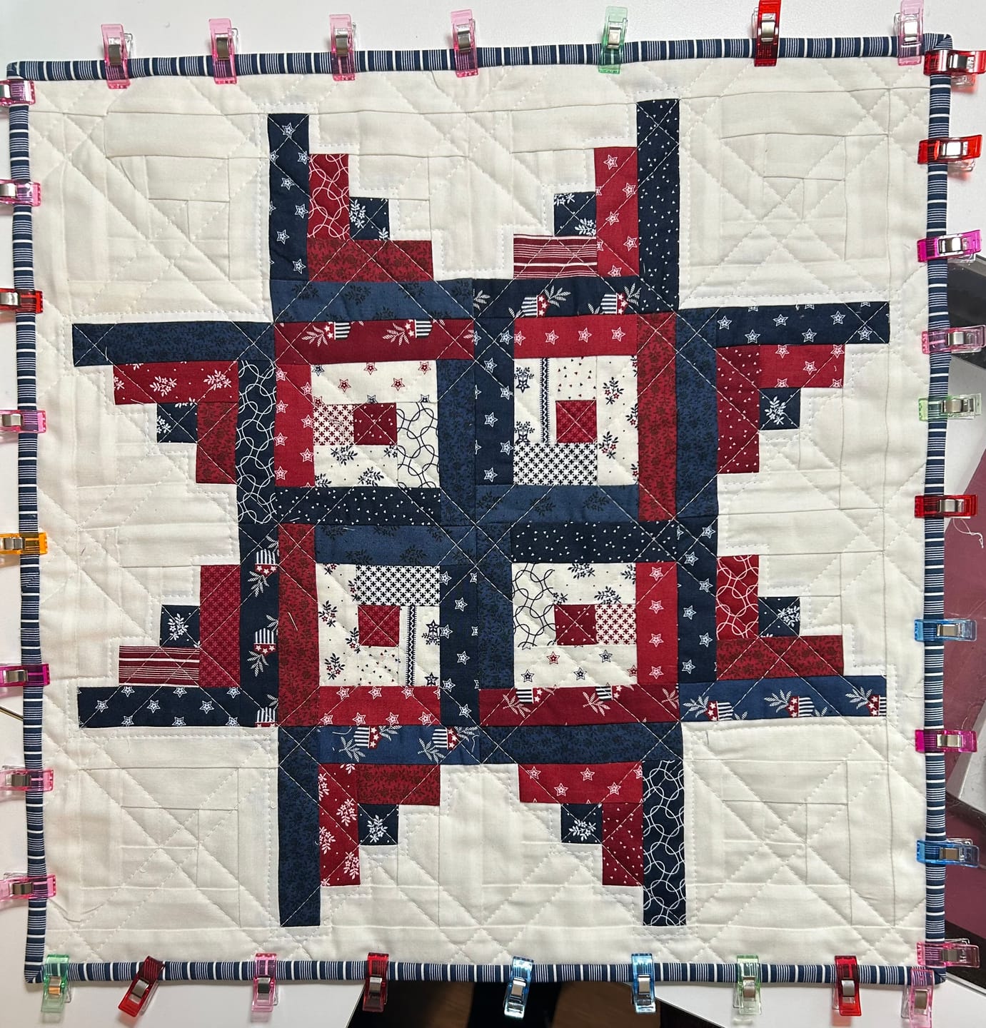 Customer photo review of Log Cabin Mini Kit
