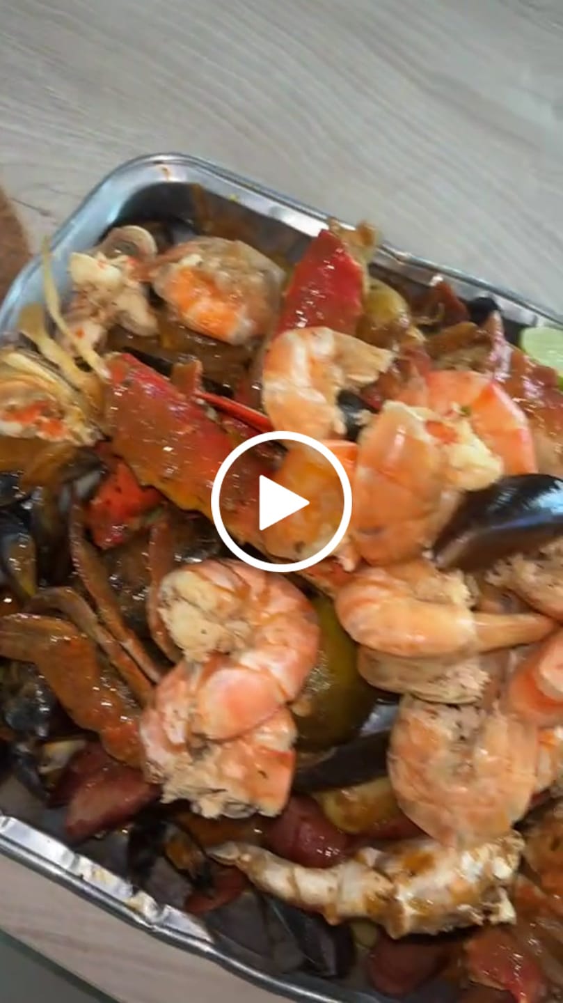 Customer video review of Cajun Seafood Boil Bomb